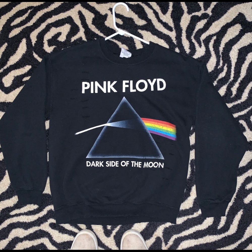 Pink Floyd Distressed Crew